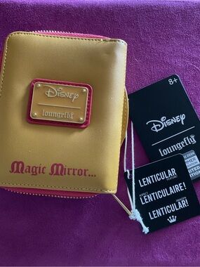 NWT Loungefly Disney Evil Queen Magic Mirror 2024 LE Wallet